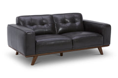 Normandie Leather Loveseat