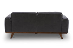 Normandie Leather Loveseat