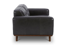 Normandie Leather Loveseat