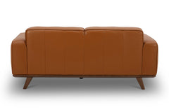 Normandie Leather Loveseat