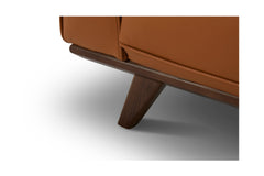 Normandie Leather Loveseat