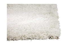 Oleander Shag Area Rug SNOW