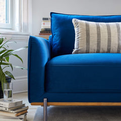 Oxford Blue Velvet