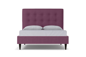 Palmer Drive Upholstered Bed :: Leg Finish: Espresso / Size: Queen