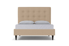 Palmer Drive Upholstered Bed :: Leg Finish: Espresso / Size: King