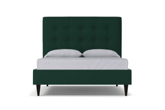 Palmer Drive Upholstered Bed :: Leg Finish: Espresso / Size: Queen