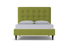 Palmer Drive Upholstered Bed :: Leg Finish: Espresso / Size: California King