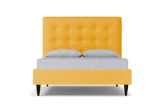 Palmer Drive Upholstered Bed :: Leg Finish: Espresso / Size: King