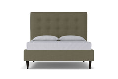 Palmer Drive Upholstered Bed :: Leg Finish: Espresso / Size: Queen