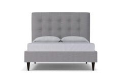 Palmer Drive Upholstered Bed :: Leg Finish: Espresso / Size: Queen