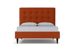 Palmer Drive Upholstered Bed :: Leg Finish: Espresso / Size: Queen