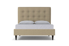 Palmer Drive Upholstered Bed :: Leg Finish: Espresso / Size: California King