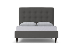 Palmer Drive Upholstered Bed :: Leg Finish: Espresso / Size: Queen