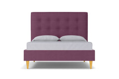 Palmer Drive Upholstered Bed :: Leg Finish: Natural / Size: Full
