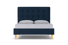 Palmer Drive Upholstered Bed :: Leg Finish: Natural / Size: Full