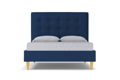 Palmer Drive Upholstered Bed :: Leg Finish: Natural / Size: King