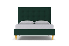 Palmer Drive Upholstered Bed :: Leg Finish: Natural / Size: King
