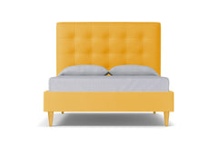Palmer Drive Upholstered Bed :: Leg Finish: Natural / Size: Full