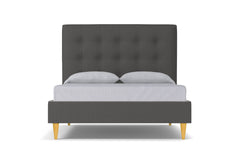 Palmer Drive Upholstered Bed :: Leg Finish: Natural / Size: King