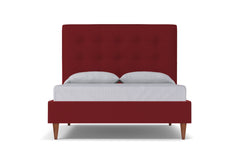 Palmer Drive Upholstered Bed :: Leg Finish: Pecan / Size: Full