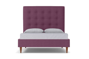 Palmer Upholstered Bed :: Leg Finish: Pecan / Size: King