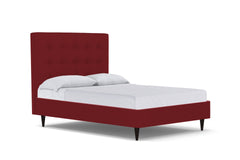 Palmer Drive Upholstered Bed :: Leg Finish: Espresso / Size: Queen