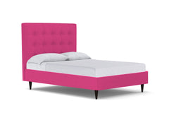 Palmer Drive Upholstered Bed :: Leg Finish: Espresso / Size: California King