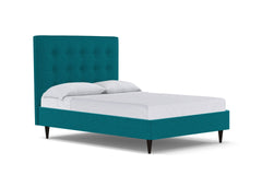 Palmer Drive Upholstered Bed :: Leg Finish: Espresso / Size: King