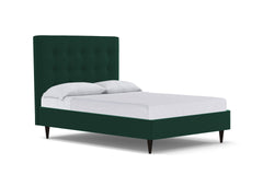 Palmer Drive Upholstered Bed :: Leg Finish: Espresso / Size: Full