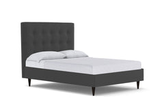 Palmer Drive Upholstered Bed :: Leg Finish: Espresso / Size: Queen