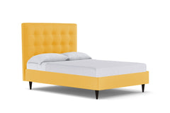 Palmer Drive Upholstered Bed :: Leg Finish: Espresso / Size: California King