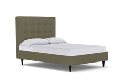 Palmer Drive Upholstered Bed :: Leg Finish: Espresso / Size: Queen