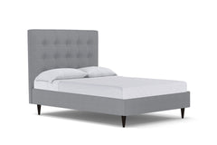 Palmer Drive Upholstered Bed :: Leg Finish: Espresso / Size: Queen