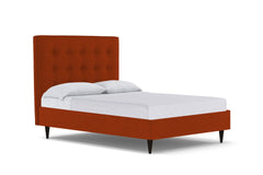 Palmer Drive Upholstered Bed :: Leg Finish: Espresso / Size: California King