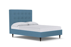 Palmer Drive Upholstered Bed :: Leg Finish: Espresso / Size: Queen