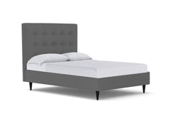 Palmer Drive Upholstered Bed :: Leg Finish: Espresso / Size: King
