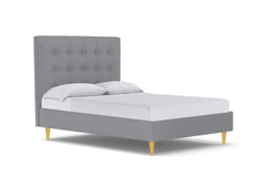 Palmer Drive Upholstered Bed :: Leg Finish: Natural / Size: Full