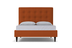 Palmer Drive Upholstered Bed :: Leg Finish: Espresso / Size: California King