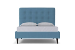 Palmer Drive Upholstered Bed :: Leg Finish: Espresso / Size: Queen