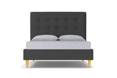Palmer Drive Upholstered Bed :: Leg Finish: Natural / Size: California King