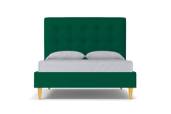 Palmer Drive Upholstered Bed :: Leg Finish: Natural / Size: California King