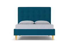 Palmer Drive Upholstered Bed :: Leg Finish: Natural / Size: Full