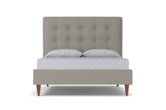 Palmer Drive Upholstered Bed :: Leg Finish: Pecan / Size: Full