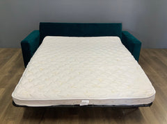 Harper Queen Size Sleeper Sofa in PEACOCK VELVET