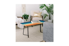Retro 70s Color Palette Coffee Table by Alisa Galitsyna