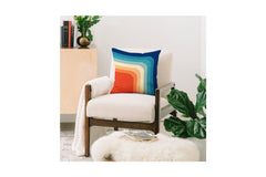 Retro 70s Color Palette Toss Pillow by Alisa Galitsyna