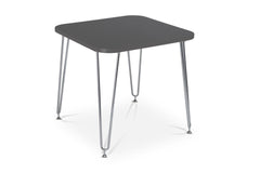 Rosemead Table GRAY/CHROME