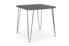 Rosemead Table GRAY/CHROME