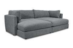 Sage 2pc Cuddler Sectional Sofa