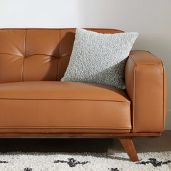 Saddle Brown Leather
